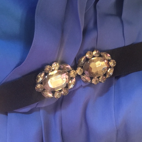 Bcbg one shoulder silk dress - Picture 4 of 6